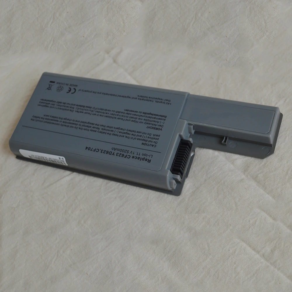 Аккумулятор для ноутбука Dell Latitude D820 D830 M65 DF192 CF623 D531 D531N 312 0393 M4300 310 9122 0401 0538 YD626