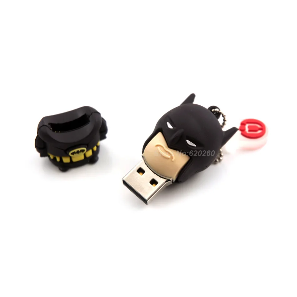 U Disk 8GB 16GB Pendrive cartoon Batman pendriver 4gb 8gb 16gb 32gb 64GB batman pen drive usb flash gift external storage | Компьютеры и