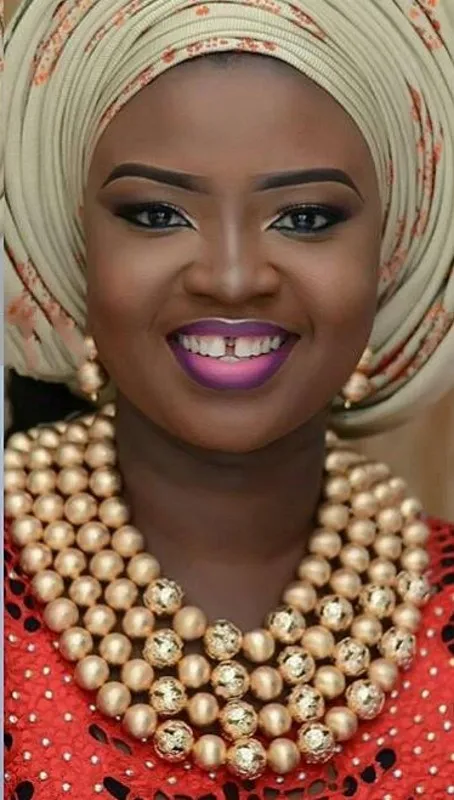 Великолепные нигерийские Африканские свадебные комплекты с бусинами новейший