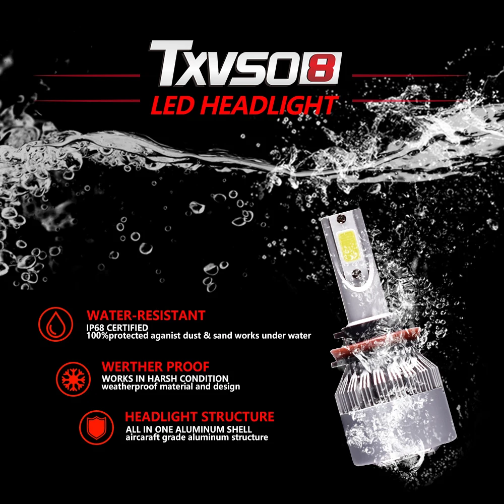 SWM 2 шт . H8 H9 H11 автомобильный светильник Led Canbus головной s супер мини лампы Luces Para