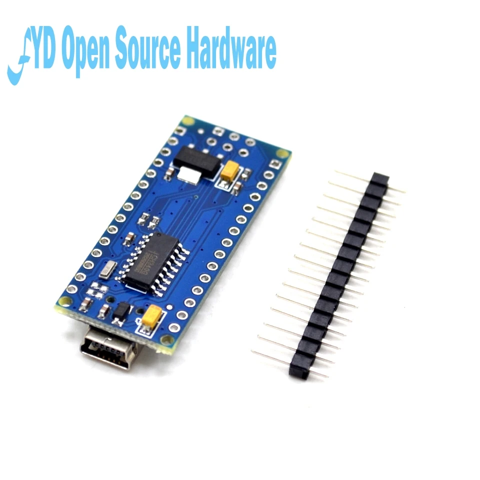 2 шт Nano 3,0 контроллер совместимый для arduino nano CH340 USB драйвер без кабеля