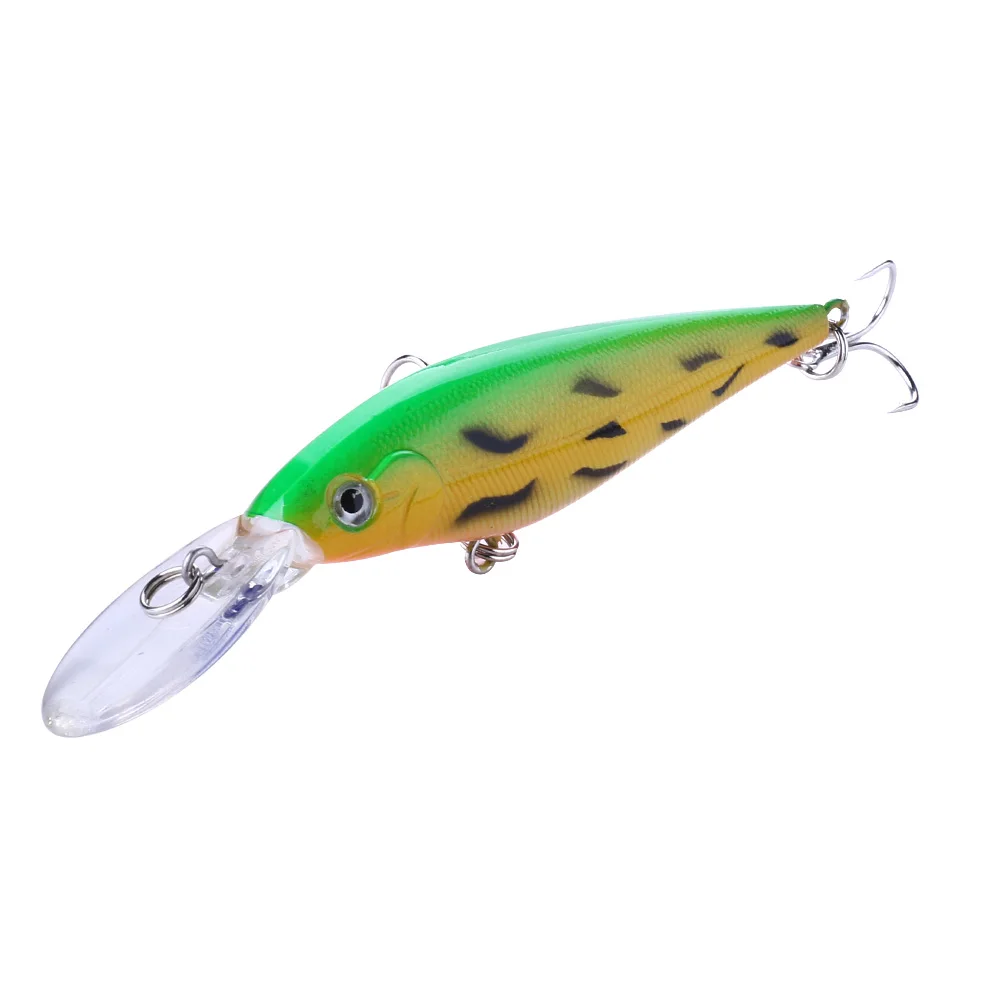 1 шт. Minnow приманки для рыбалки на высоком каблуке 11 см 10 г искусственные жесткий