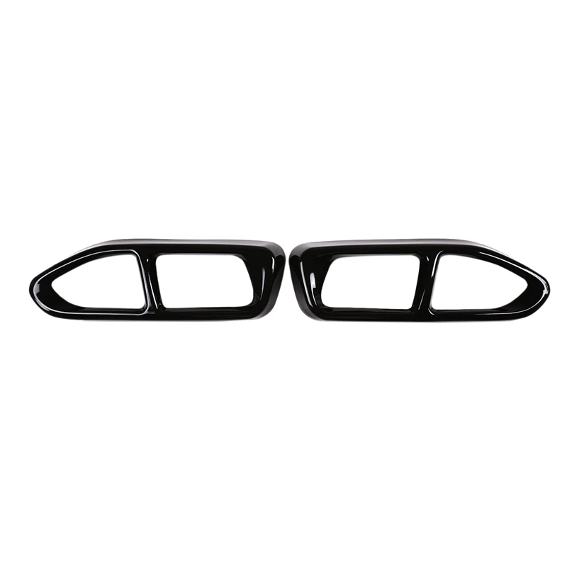 2 шт. выхлопная Крышка Накладка для Bmw серий 7 G11 G12 730 740 750Li 16-18 м спортивная версия