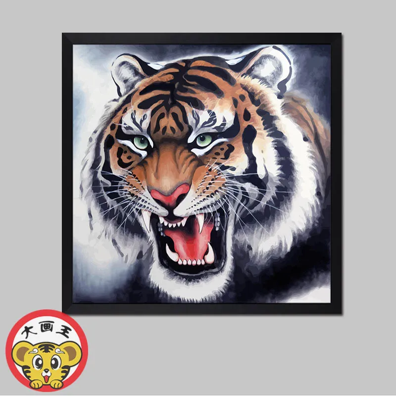 Живописи по номерам с изображением произведений искусства Раскраска принтом под