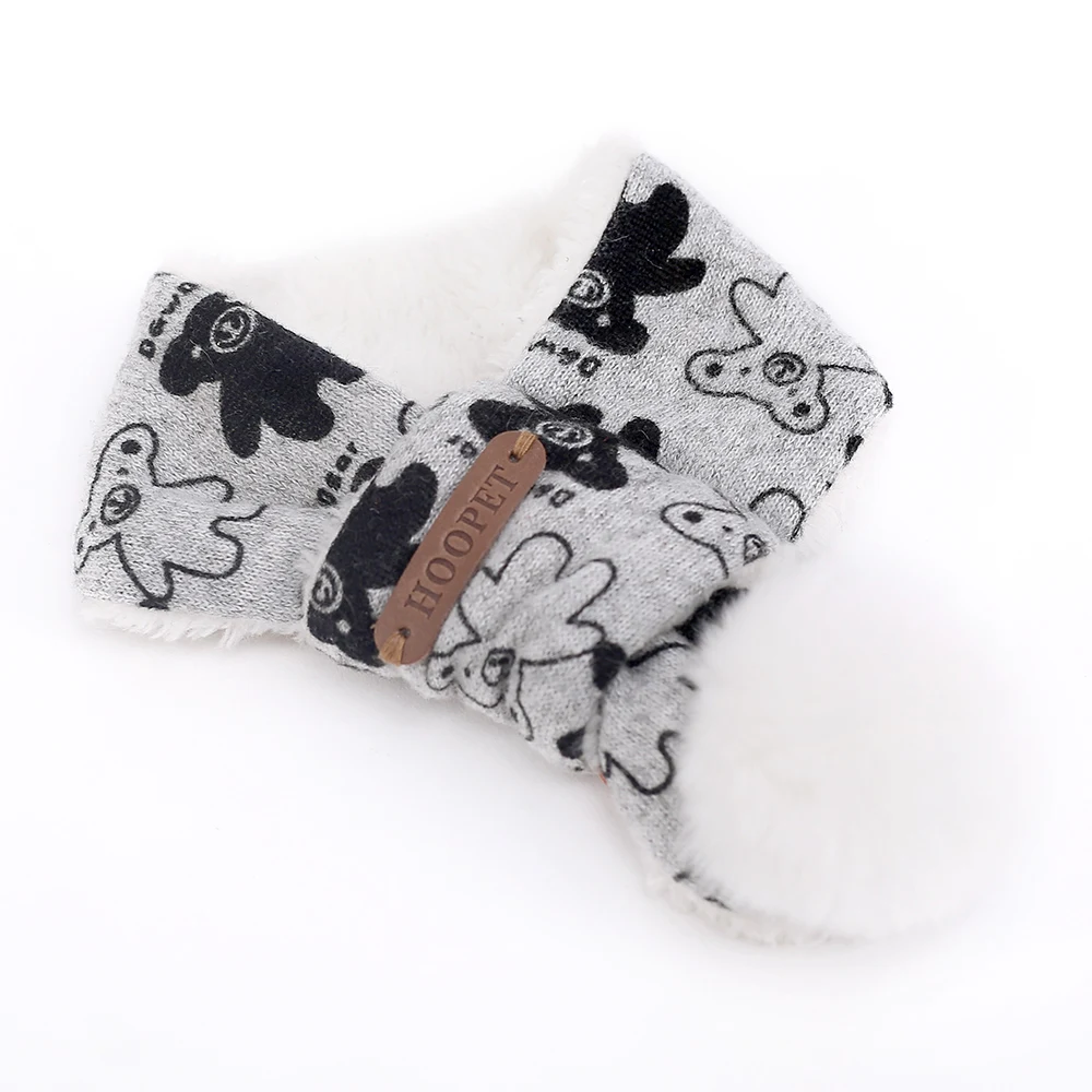 HOOPET шарф для домашних животных ботинки маленьких собак шапка плюшевый мишка
