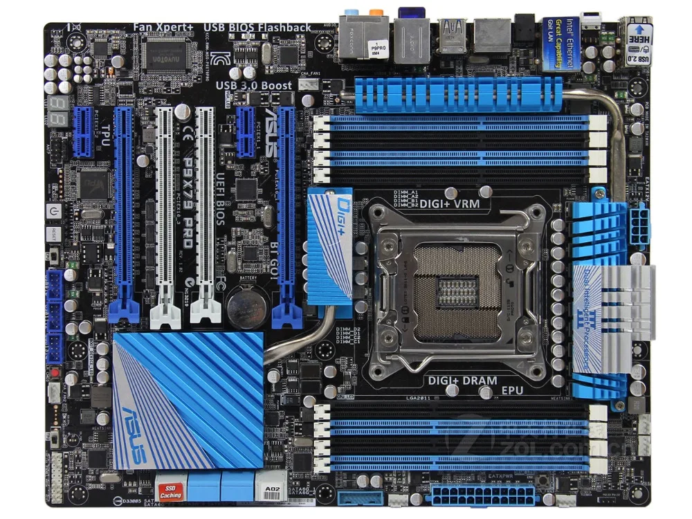 preço Originais Motherboard ASUS LGA 2011 USB2.0 P9X79 PRO DDR3 USB3.0 X79 64 GB Para 32nm Cpu Desktop Motherboard Frete Grátis