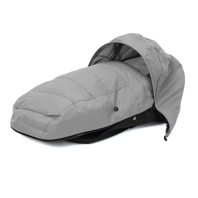 gray Спальный мешок для новорожденных babyyoya, корзина для новорожденных, гнездо для 0-6 месяцев, аксессуары для колясок yoyo - Цвет: gray