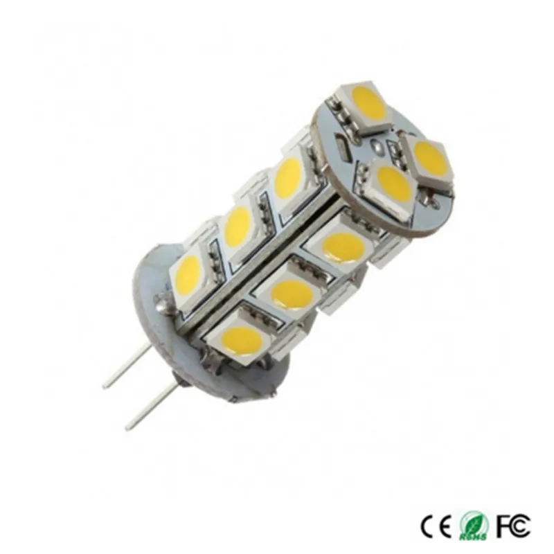 20pcs/lot DC12V G4 LED Bulb Warm White/Cold White LED Bulbs lamps High quality Car light