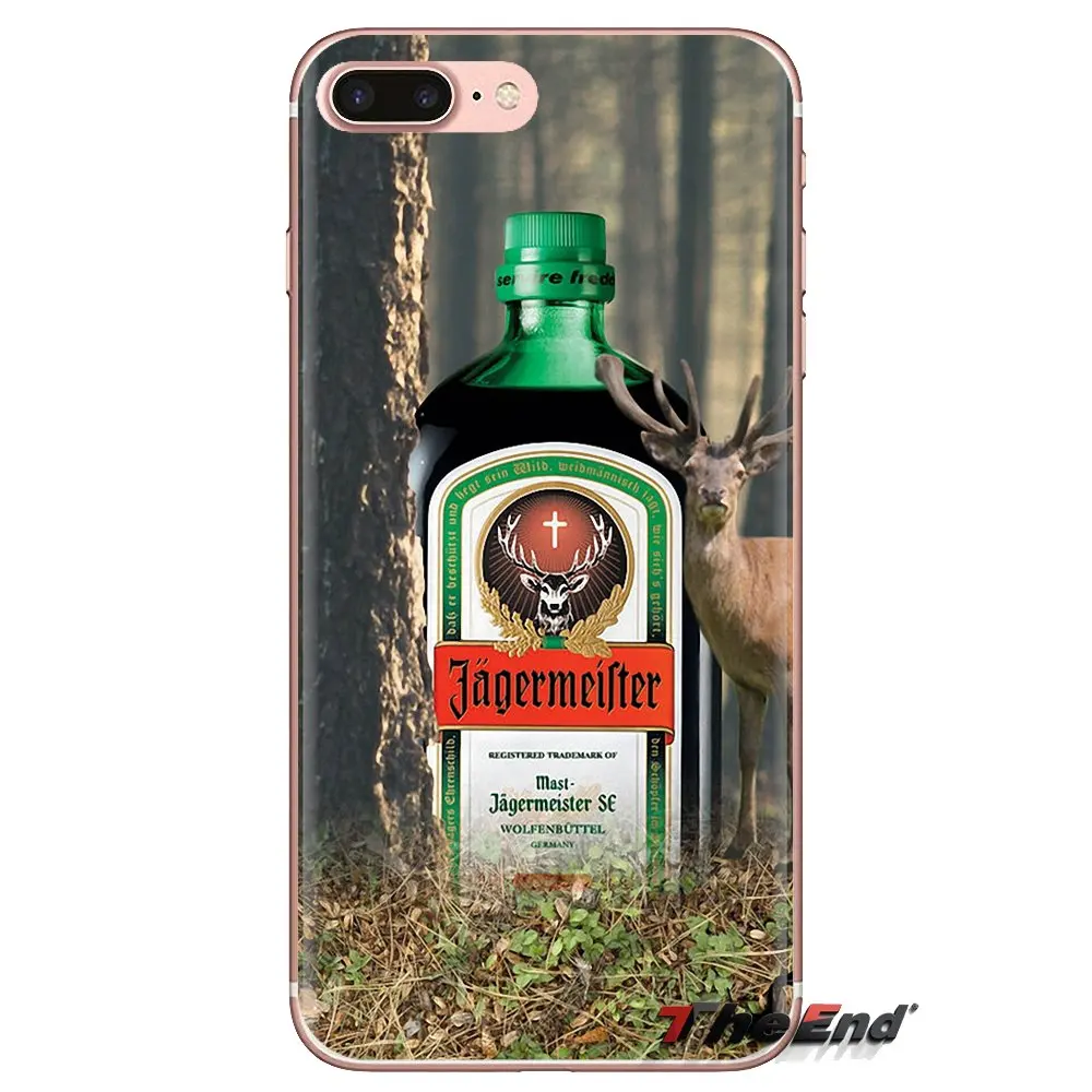 Silicone Cases Cover For HTC One U11 U12 X9 M7 M8 A9 M9 M10 E9 Plus Desire 630 530 626 628 816 820 830 Jagermeister Retro Bottle |