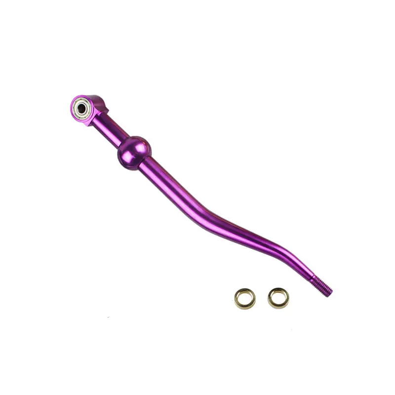 Purple RASTP-FREE для HONDA ACURA CRX короткоходный рычаг переключения передач двойной СГИБ JDM type-R 5 скоростной гоночный короткоходный рычаг переключения передач RS-SFN003 - Название цвета: Purple