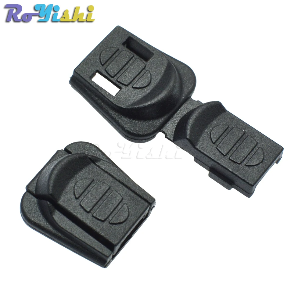 Молния Тянет Шнур стопор конечный замок молния зажимы веревка Пряжка Паракорд черный