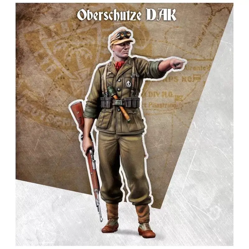 1/35(50-60 мм) каучуковый солдат модельные наборы немецкий бесцветный и самособранный DE-05