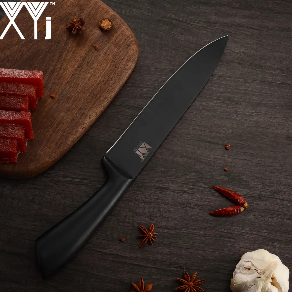 Кухонные ножи из нержавеющей стали XYj инструмент для готовки держатель ножей 3 5