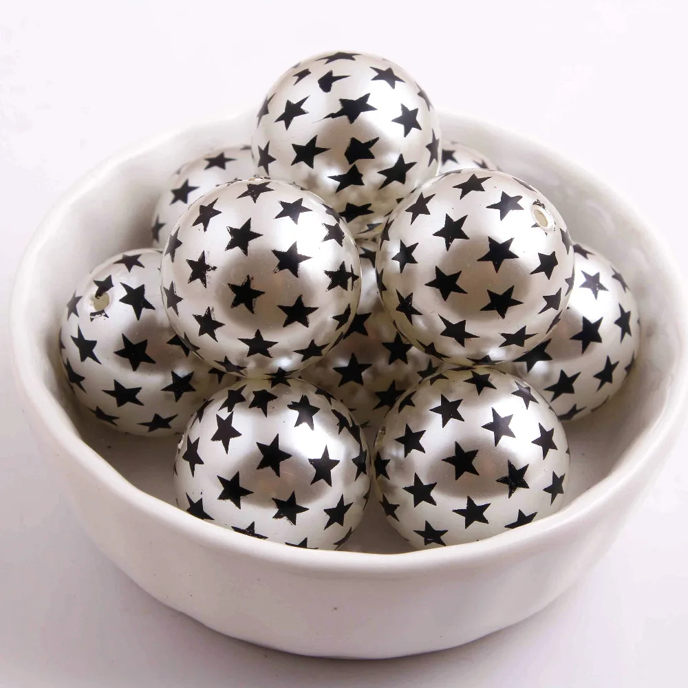 Kwoi Vita черный красный синий цвет 20 мм 100 шт./партия Модные Акриловые Имитация