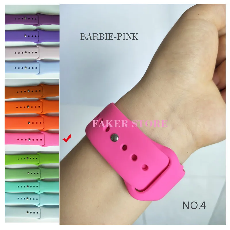 Силиконовый спортивный ремешок Correa для Apple Watch, 42 мм, 38 мм, 44 мм, Iwatch, серия 4, 3, 2, 1, резиновый браслет, ремешок для наручных часов