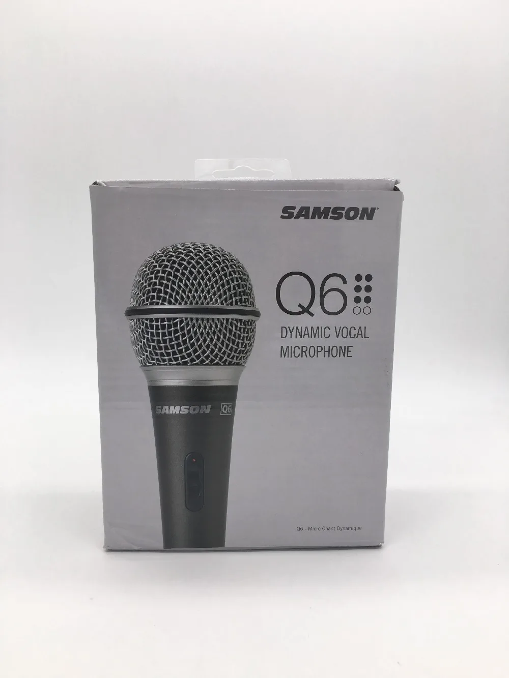 Samson Q6 Портативный динамический микрофон профессиональный вокальный инструмент звукосниматель микрофон живой пение Компьютер караоке запись
