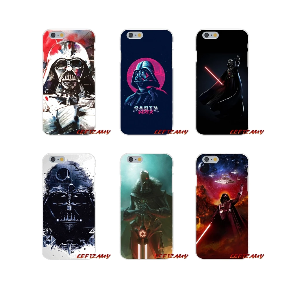 Аксессуары чехлы для телефонов Звездные войны Дарт Вейдер iPhone X 4 4S 5 5S 5C SE 6 6S 7 8 Plus |