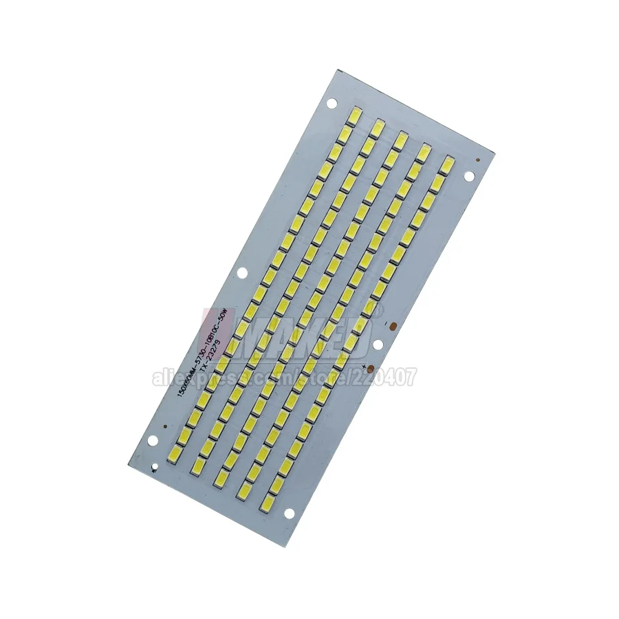 Светодиодный прожектор PCB 10 Вт 20 Вт 30 Вт 50 Вт 100 Вт 150 Вт 200 Вт SMD5730 светодиодная плата, светодиодный источник освещения для светодиодного прожектора