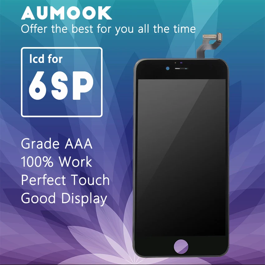 20 штук Качество AAA для iPhone 6SP 6 S плюс ЖК дисплей 100% тестирование Экран Дисплей и
