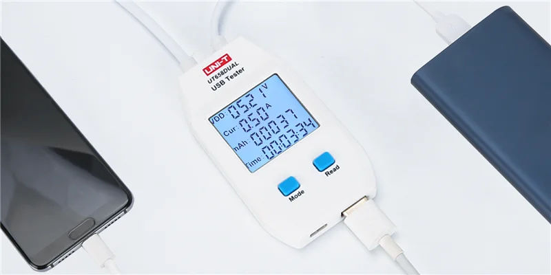 UNI-T USB Tester UT658A/UT658C/UT658Dual; 3C Product Voltage/ Current/Battery/Capacity Charge Quality Tester