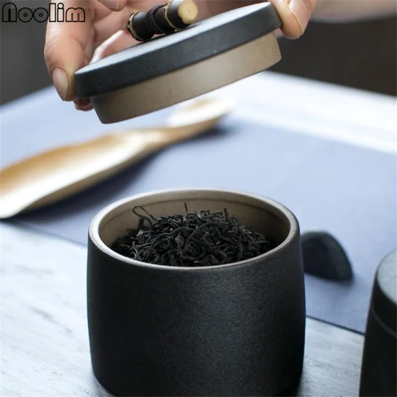 Креативная антикварная керамика ручной работы герметичная банка для специй