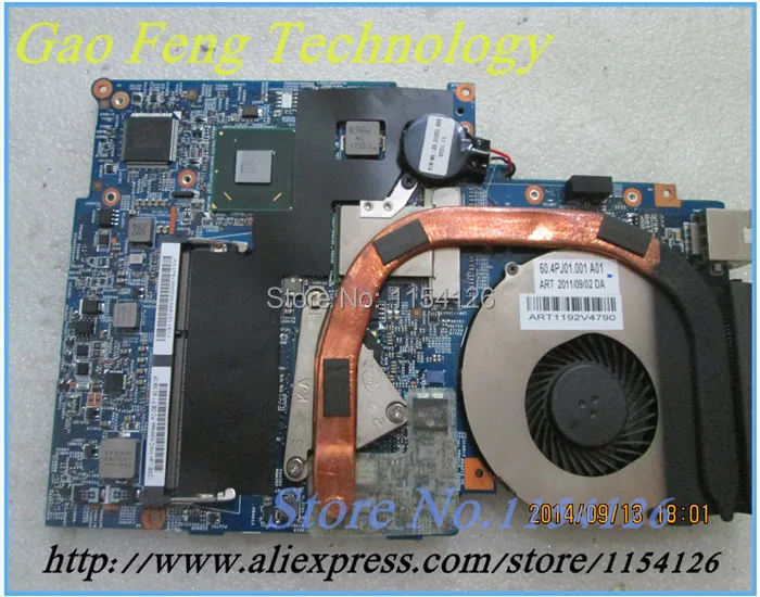 

Материнская плата ноутбука 48. 4pj01. 011 для LENOVO U470 LU470 U400 10334-1 HM65 DDR3, не интегрированная, протестирована на 100%
