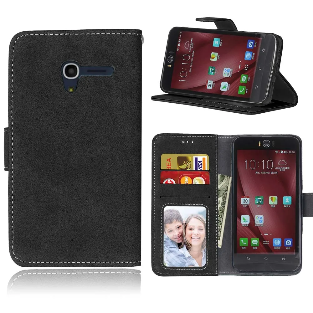 Black Роскошный чехол из искусственной кожи чехол для Alcatel One Touch 5015D Pop 3 5,0 дюймов 5015X5015 чехол s откидной Чехол защитный чехол для телефона - Цвет: Black