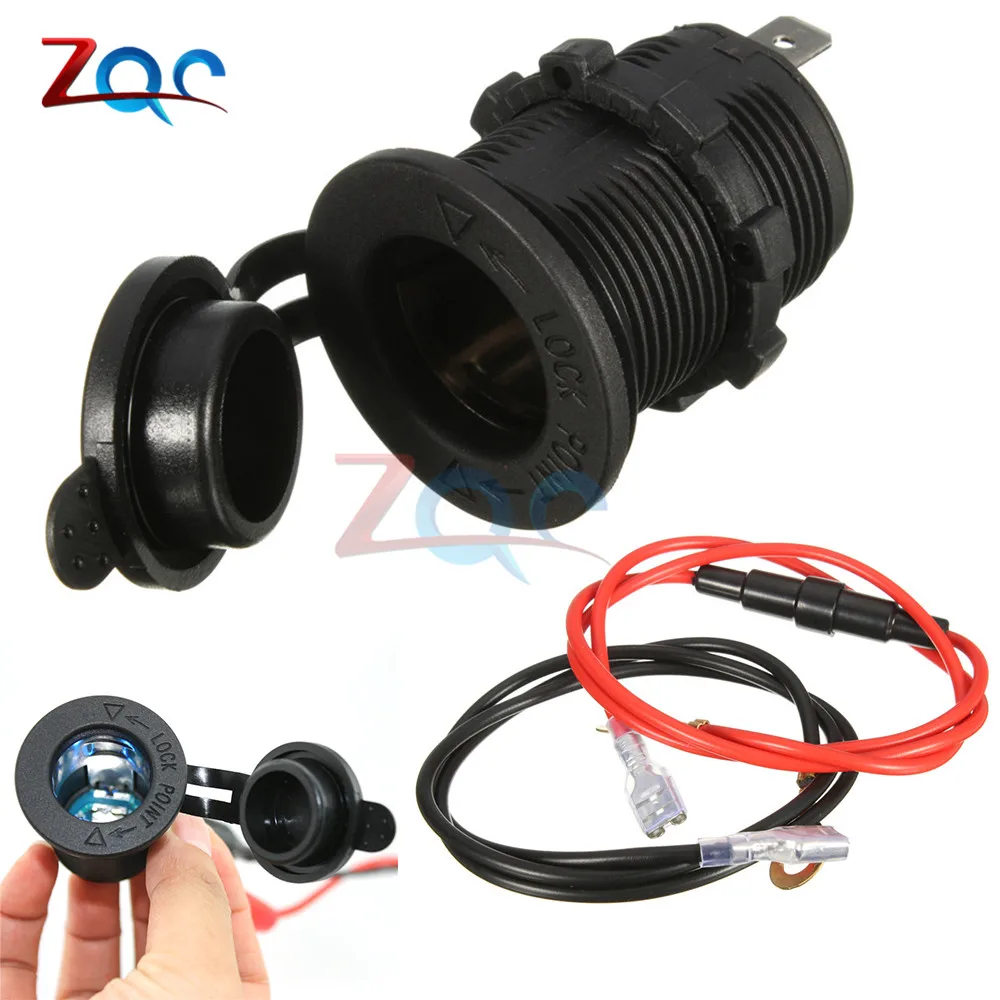 

Гнездо автомобильного прикуривателя, 12-24 В, 1,5 м