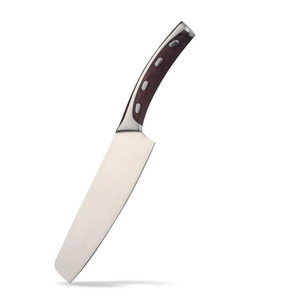 Santoku Ножи Кухня японский шеф повар суши 6 1/2 &quotКлинок Пособия по немецкому языку HC