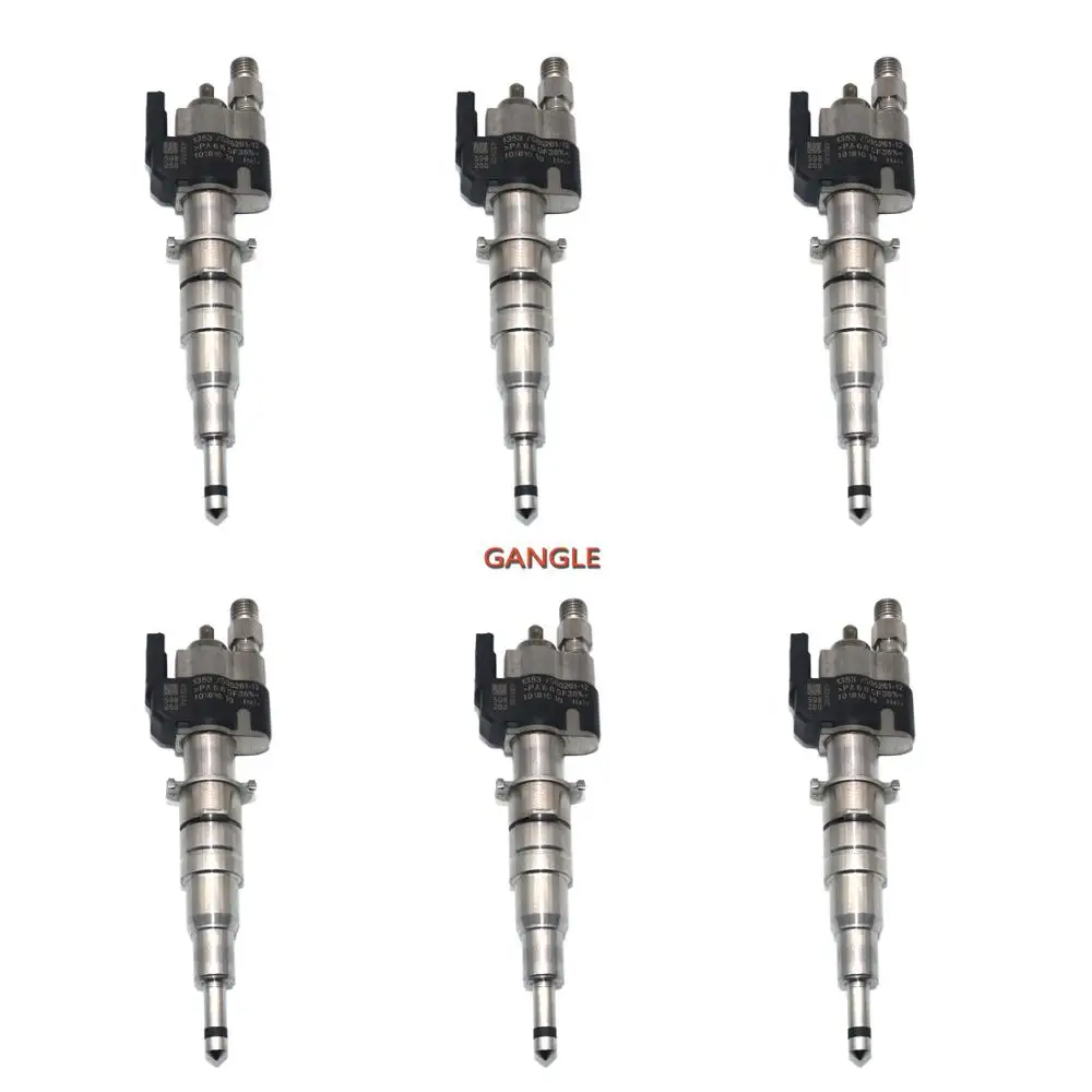 Набор топливных форсунок 6 инжекторов с индексом оплаты 12 13537585261 для BMW N54 135 335 535 550