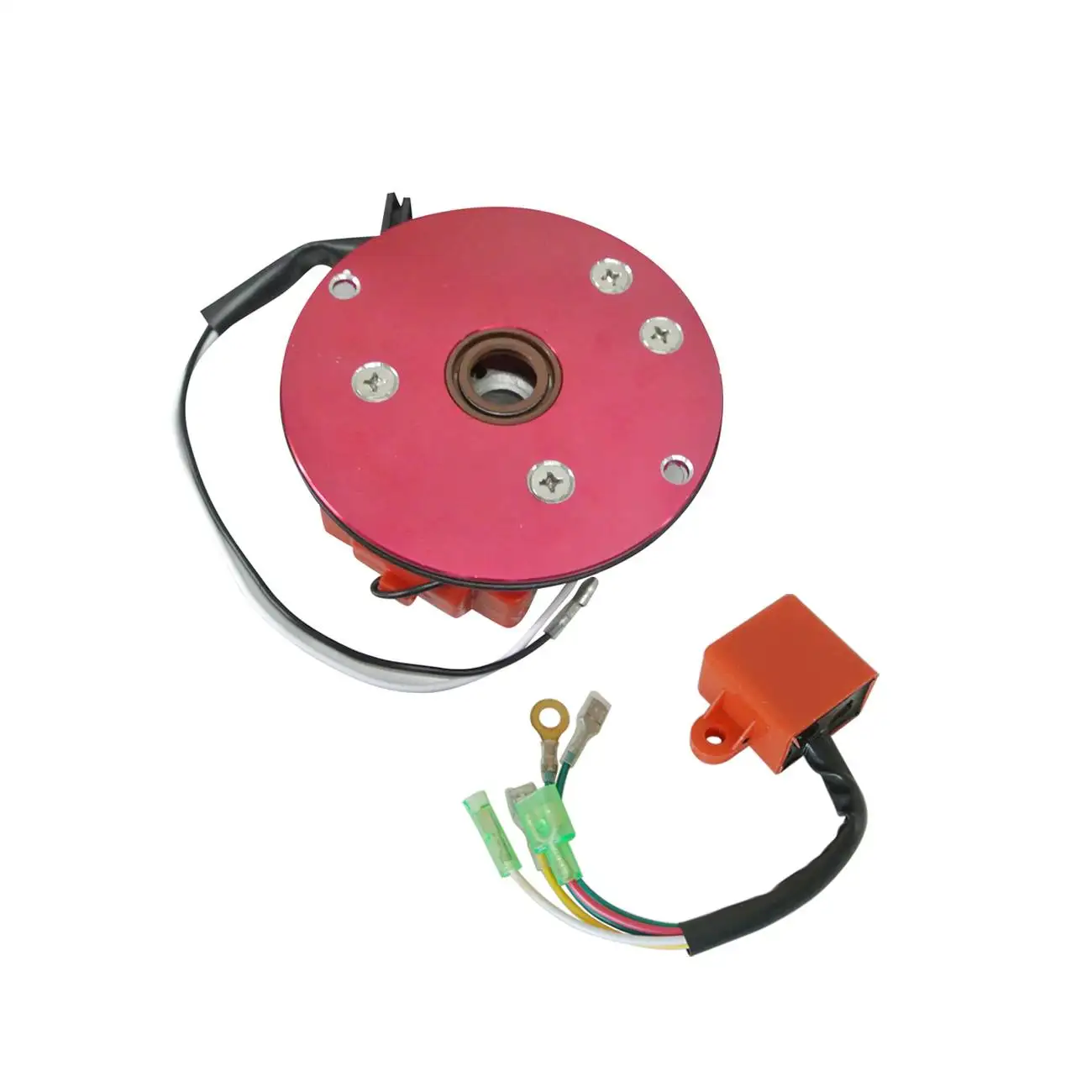 

RACING MAGNETO STATOR FIT 4-STROKE 49cc 70cc 90cc 100cc 110cc 125cc ATV
