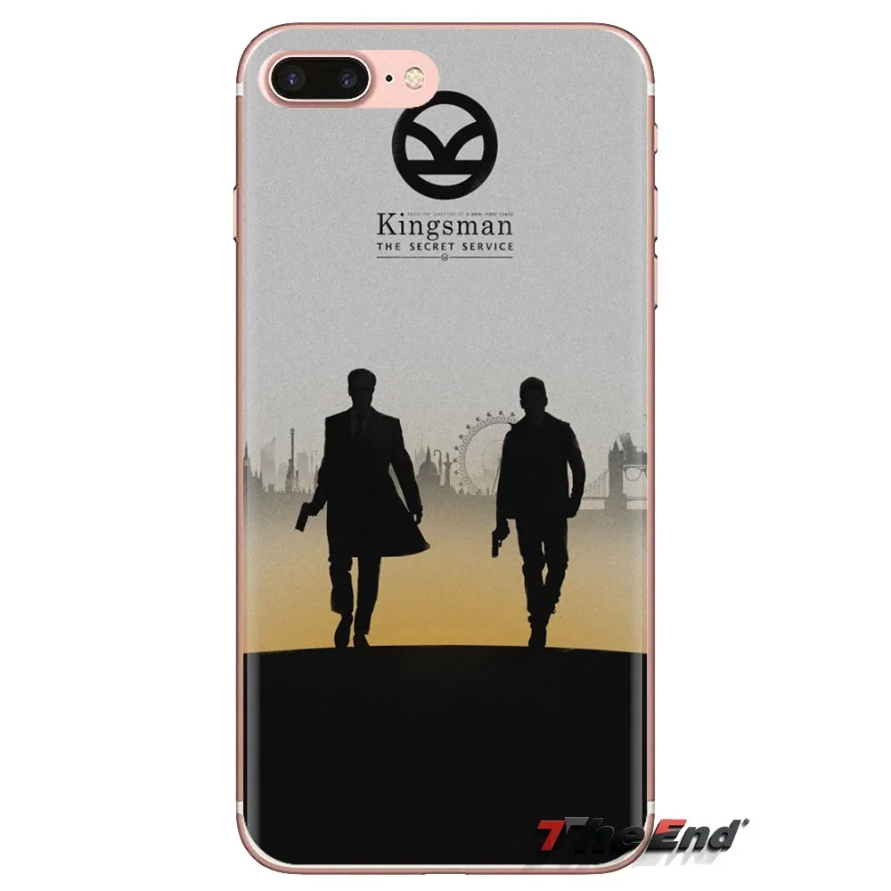 Kingsman Harry The Secret Service Movie For Samsung Galaxy A3 A5 A7 A9 A8 Star A6 Plus 2018 2015 2016 2017 TPU Transparent Cases |