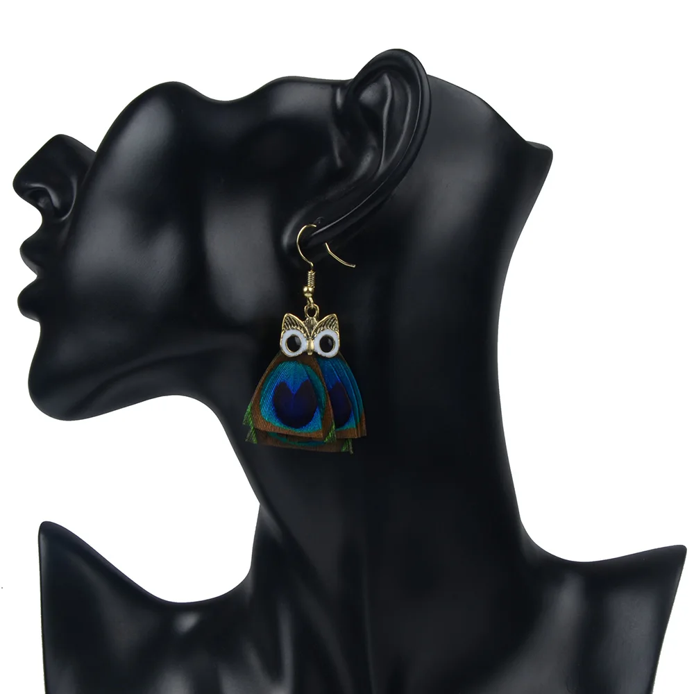 LFPU этнические естественные бриллиантовые серьги женские Таиландские в стиле