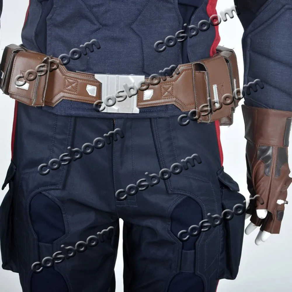 COSBOOM Капитан Америка 2 зимний солдат Стив костюм Роджерс Хэллоуин Карнавал