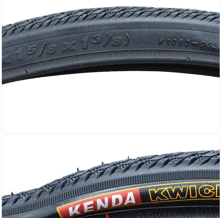 Kenda K1053 шоссе велосипедной шины с защитой от Сталь провода шины 26 Дюймов 1,5 1,75 60TPI 700C* 28 см/32 см; большие размеры 35-38C 30TPI горный велосипед покрышки запчасти