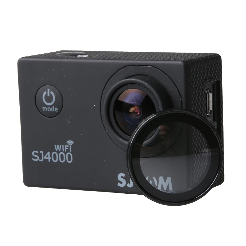 Защитное Оптическое стекло УФ фильтр объектив для экшн камеры Sjcam Sj4000 аксессуары