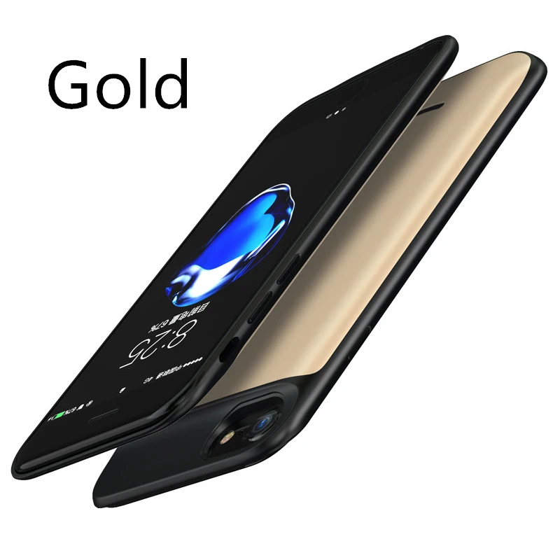 Чехлы для зарядного устройства для iPhone 6 6s 7 8 Plus 2600/7500 mAh Чехол для внешнего зарядного устройства