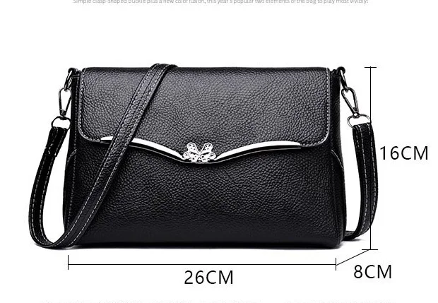 

Autumn and winter new women's bag mother bag wild models youth fashion soft leather Women bag shoulder diagonal female bag CZ154
