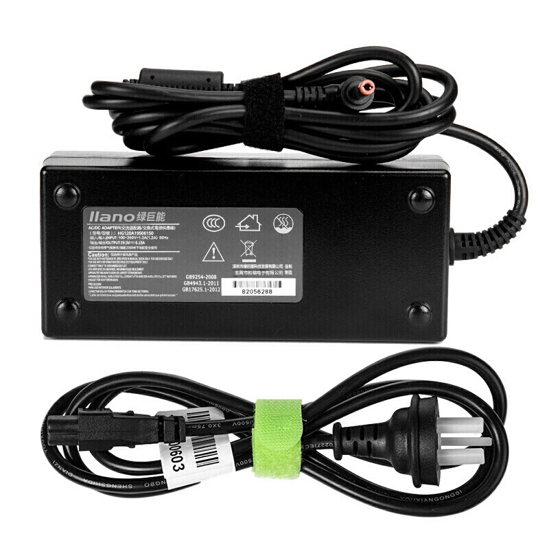 Llano 19 5 V 6.15A 120 w адаптер питания подходит для lenovo ноутбук Y400 Y580 Y510P Y410P Y430P зарядное