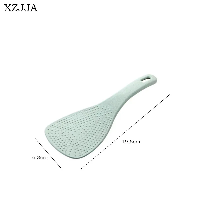 XZJJA эко защита пшеничной соломы рисовый Ковш с антипригарным покрытием еды