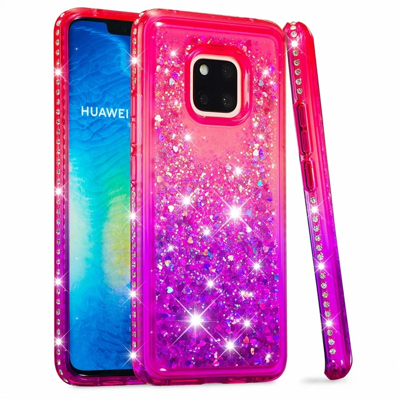 Металлический зыбучий песок мягкий ТПУ чехол для Moto G6 Plus 2018 E5 Play Huawei Y5 Mate 20 Lite Pro
