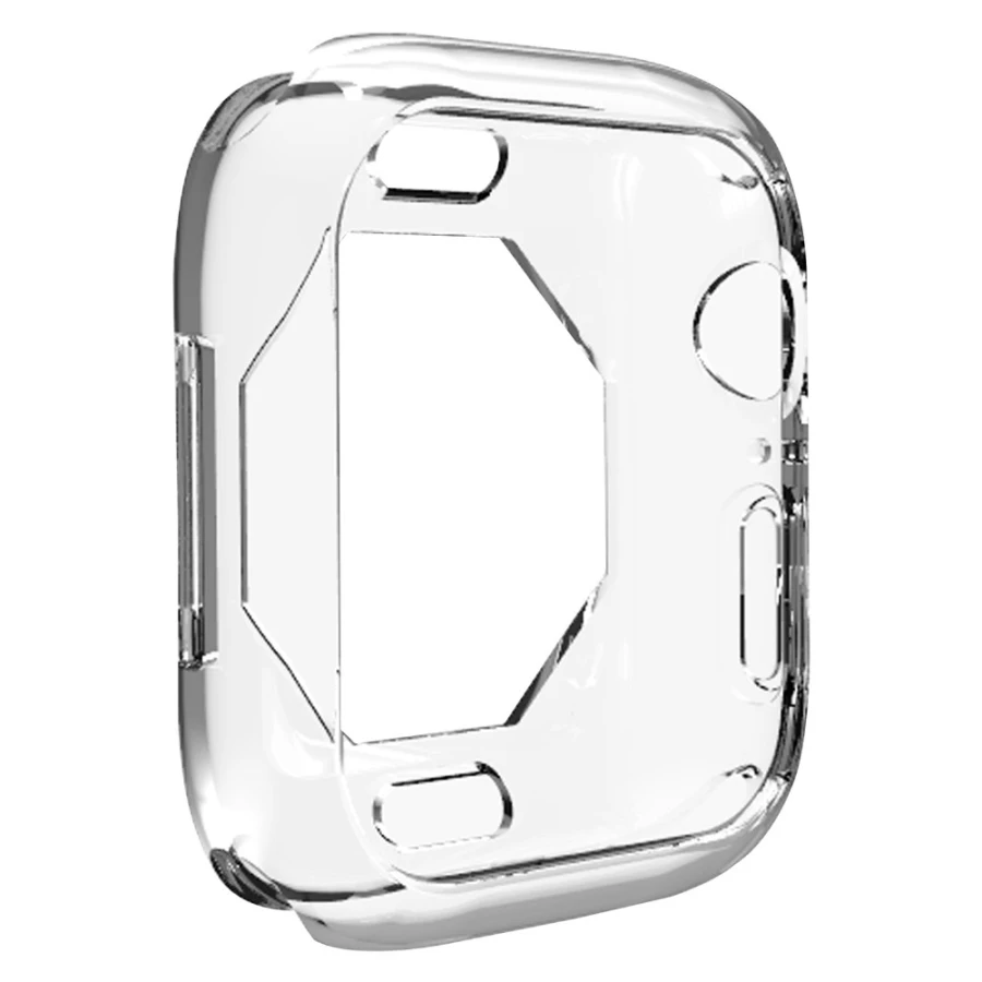 ТПУ тонкий мягкий чехол для Apple Watch серии 4 защитный чехол бампер для iwatch 40 мм 44 мм Рамка аксессуары для ремешка часов