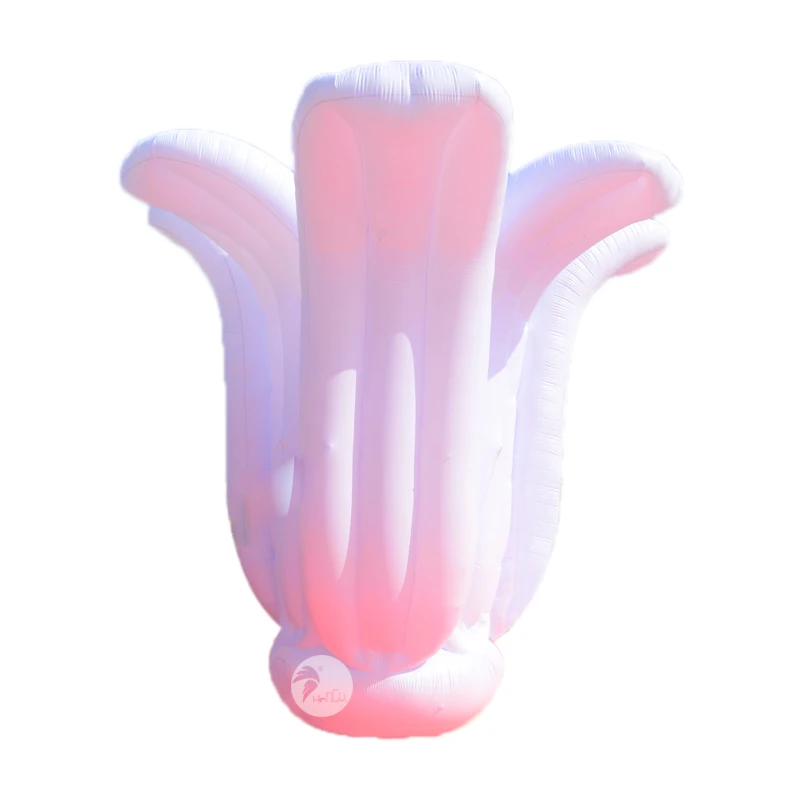 Надувной цветок лилии из ПВХ наружный гигантский светодиодный