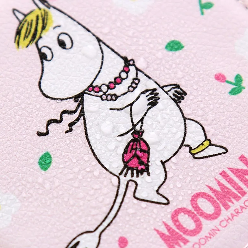Moomin кошелек для монет из искусственной кожи Детский плюшевый Кошелек на молнии