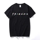 Модная брендовая мужская футболка с коротким рукавом друзья ТВ шоу рубашки чистый подарок хипстерские бриллианты