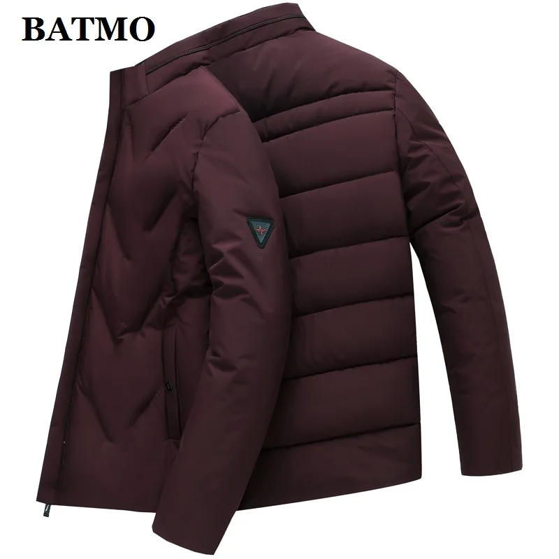 BATMO Новое поступление осенне-зимние высококачественные повседневные мужские парки, мужские зимние куртки, большие размеры 1981
