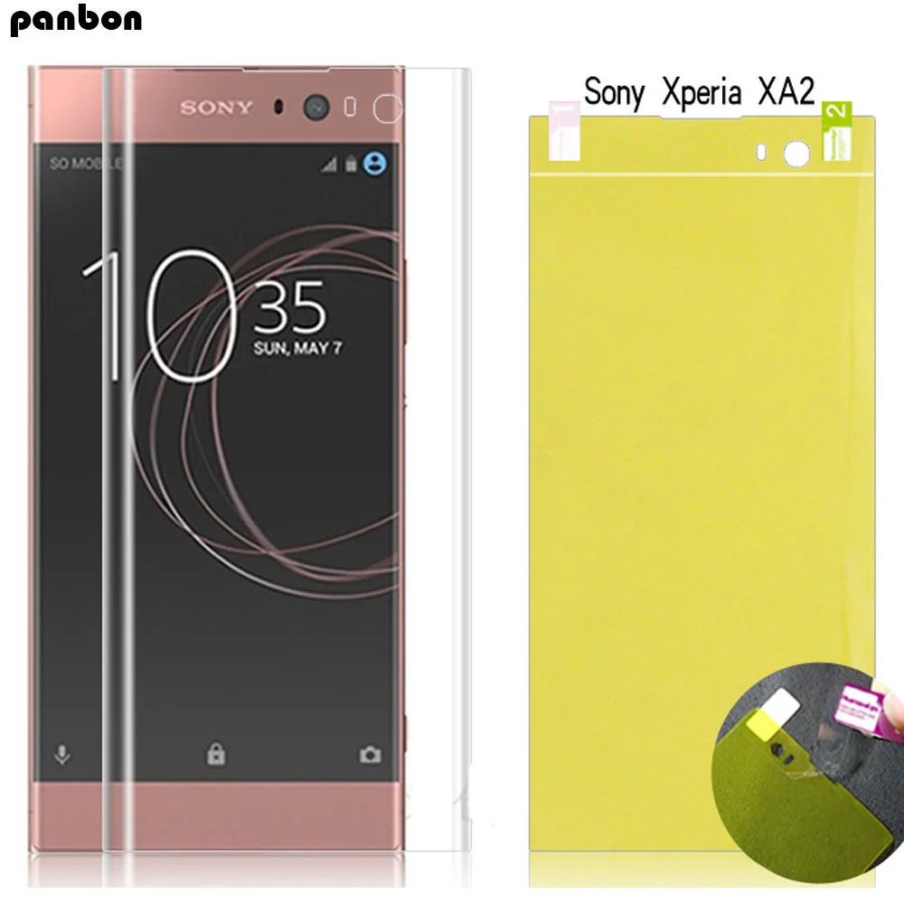 3D мягкая Гидрогелевая Передняя пленка для sony Xperia XA3 XA2 XA1 Ультра защитный экран XA