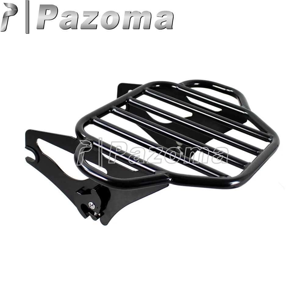 Черный Тур парк мотоцикл задний багажник крепящийся за сиденье стеллаж для