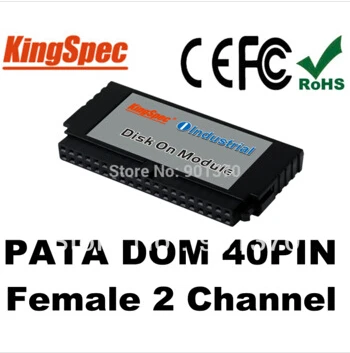 

L 40pin PATA IDE DOM Disk female Disk On Module Vertical Socket 2-Channel 8GB MLC For CNC Industrial equipment