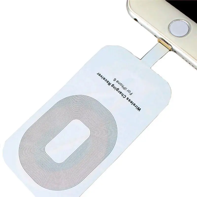 Для Apple Iphone 5 5S 5c 6 6s Plus Qi Беспроводное зарядное устройство приемник карта для Ipone